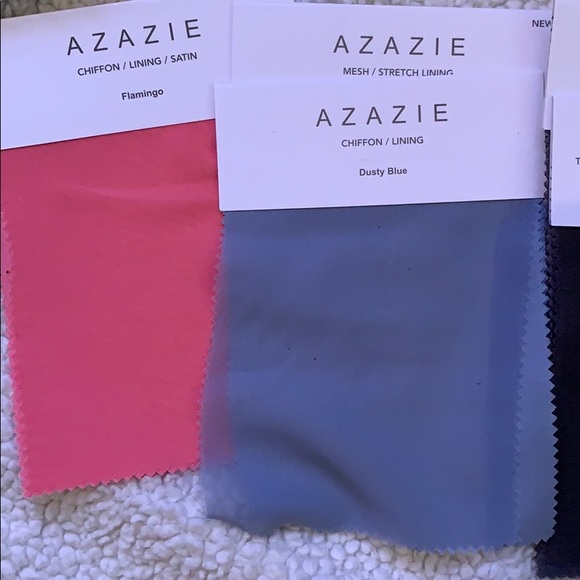 Azazie- Color samples - Picture 2 of 4